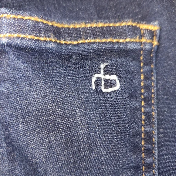 rag & bone Midnight Blue Skinny Jeans - Picture 5 of 7